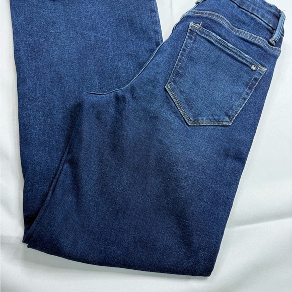 Blue Ankle Cropped Jeans Classic Style - Picture 3 of 7